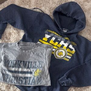 Yorkville Christian Hoodie and T-Shirt Set